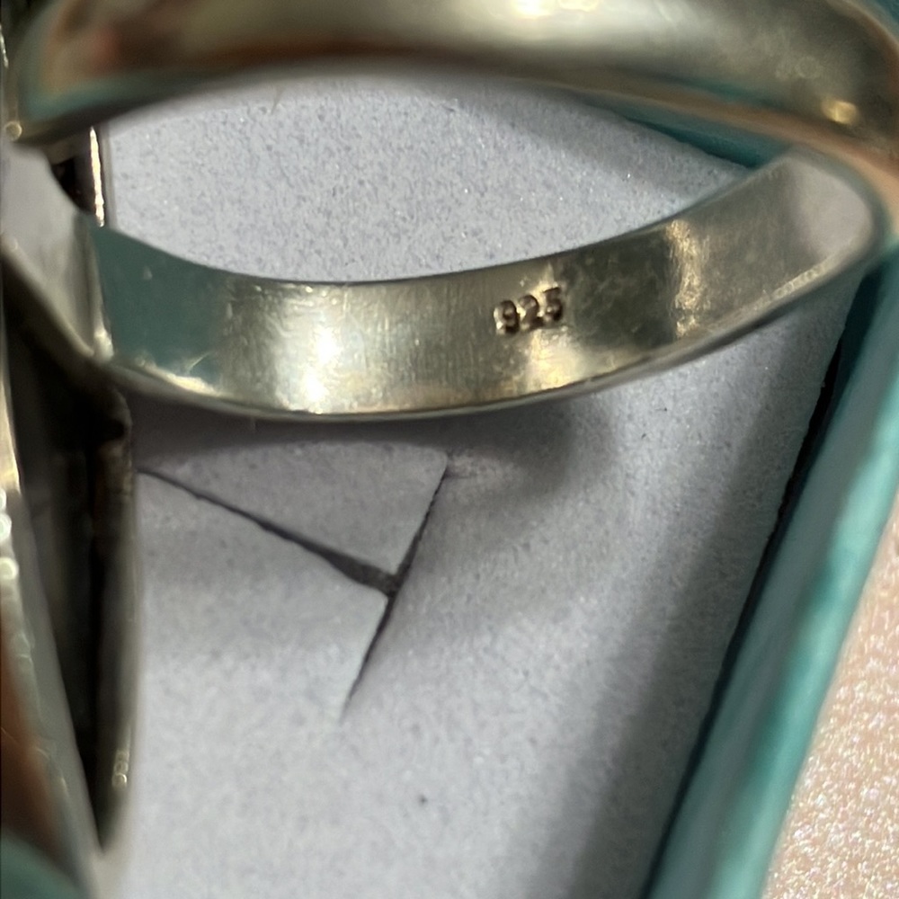 Labradorite Sterling Silver Adjustable Ring - image 4